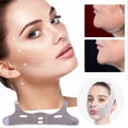 thumbnail image 2 of Mascarilla facial para dormir, mascarilla adelgazante facial en forma de V, correa para la barbilla, cinturón de lifting facial, reafirmante de la piel, mascarillas de belleza para el cuello_Lucky_B, 2 of 5