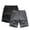 Light Blue, variant on Guluxicc 2 Pack Boys' Loose Fit Athletic Shorts Zipper Pockets Quick Dry Running Shorts 7-15 Years