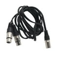 thumbnail image 4 of Audio Adapter Supply, Audio Balanced XLR Cable Durable  for Microphone Cord Audio Adaptor for Audio Adapter Black 3 m / 9.8ft, 4 of 8