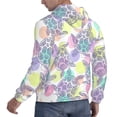 thumbnail image 6 of Rateoe Sea Turtles Pattern Mens Hoodie, Pullover Hooded Sweatshirt, Kangaroo Pocket Hoodie Ideal for Daily Wear, Travel and Home-4X-Large, 6 of 7