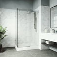 thumbnail image 6 of VIGO Elan E-Class 36 in. L x 48 in. W x 82 in. H Frameless Sliding Rectangle Shower Enclosure Kit in Chrome with Clear Glass, 6 of 11