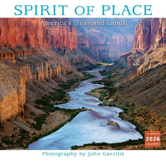2026 Spirit of Place: America's Treasured Lands Wall Calendar, (Paperback)