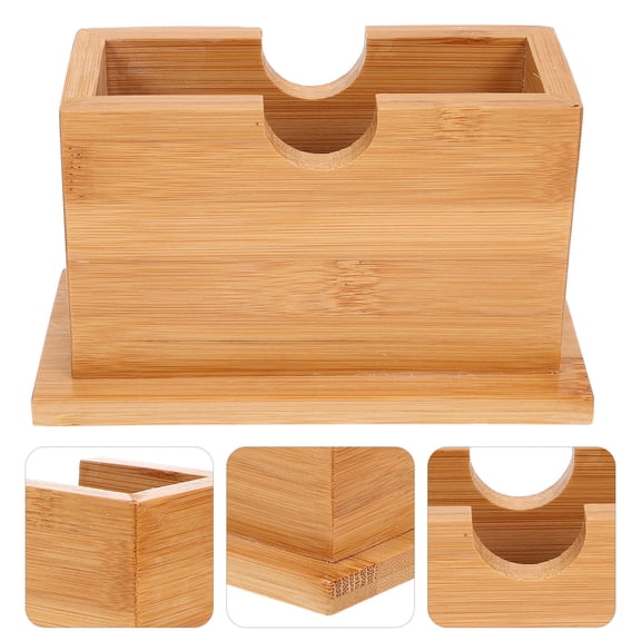BEADCEST Rectangular Tissue Box Holder in Khaki with Smooth Large Opening for Convenient Napkin Storage and Easy Access
