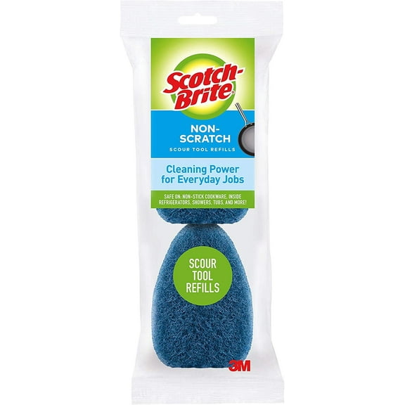 Scotch-Brite Non-Scratch Scrub Brush Refills, 14 Refills