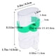thumbnail image 3 of [Paquete de 2] Dispensador automático de agua para pájaros para jaula, dispensador transparente para pájaros, alimentador de alimentos, alimentador de frutas y verduras de plástico, 3 of 5