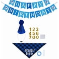 thumbnail image 2 of Pet Birthday Party Supplies, Birthday Hat Bandana Scarf with Cute Bow Tie, Flag, Balloons, Party Supplies Decorations, 2 of 8