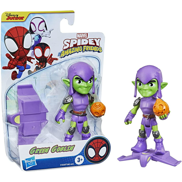 Spidey and His Amazing Friends Marvel Spidey Hero Figure, 4-Inch Scale  Action Figure, Includes 1 Accessory for Kids Ages 3 and Up