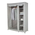 thumbnail image 2 of Clóset Portátil Hometrends con Estante Tela Gris, 2 of 2