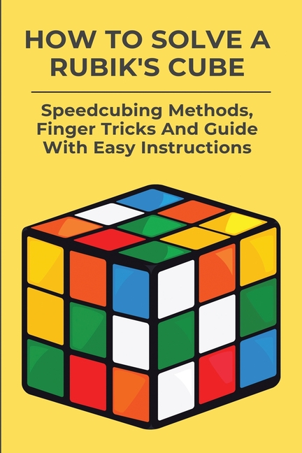Speedcubing Method Rubik’S Cube Finger : Rubik’s Cube: Finger Tricks Tutorial (Beginner to ...