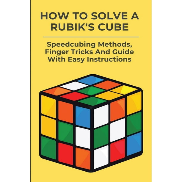 How To Solve A Rubik's Cube Speedcubing Methods, Finger Tricks And Guide With Easy