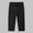 Black, variant on Plus Size Capris for Women Elastic High Waisted Capri Pants Lightweight Quick Dry Zipper Capris Pant