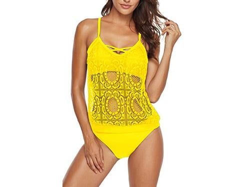 yellow bathing suit walmart