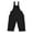 Black, variant on Toddler Jumpsuit for Girls Back to School Romper Brown Suspenders with Pockets for Daily Wear Girls Romper Size 1-2 Years