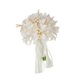thumbnail image 5 of Ramo de boda para novia, flores artificiales realistas y románticas de champán para aniversario de boda, 5 of 9