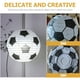thumbnail image 5 of KAKOWELY 8 faroles de papel con forma de balón de fútbol para colgar en el techo, decoración para fiesta de fútbol., 5 of 5
