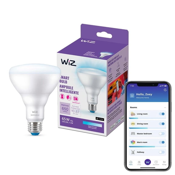 Foco Inteligente Wiz Br30 7.2W Luz Fria Control Wifi