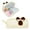 Capybara, variant on allydrew 3D Animal Face Pencil Case, Large Capacity 2 Compartment Pencil Pouch for Stationery Tools, Capybara