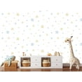 thumbnail image 3 of Little Stars Nursery Wallpaper Peel and Stick 10'L x 24''W, 3 of 4