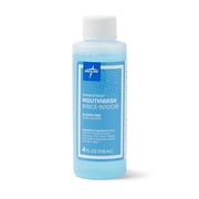 Medline SparkleFresh Alcohol-Free Mouthwash, Oral Rinse, 4oz