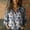 Sky Blue, variant on Womens Tops Fashion Print Long Sleeve Cotton Button Blouse Spring Summer Shirts for Women Multicolor 3Xl