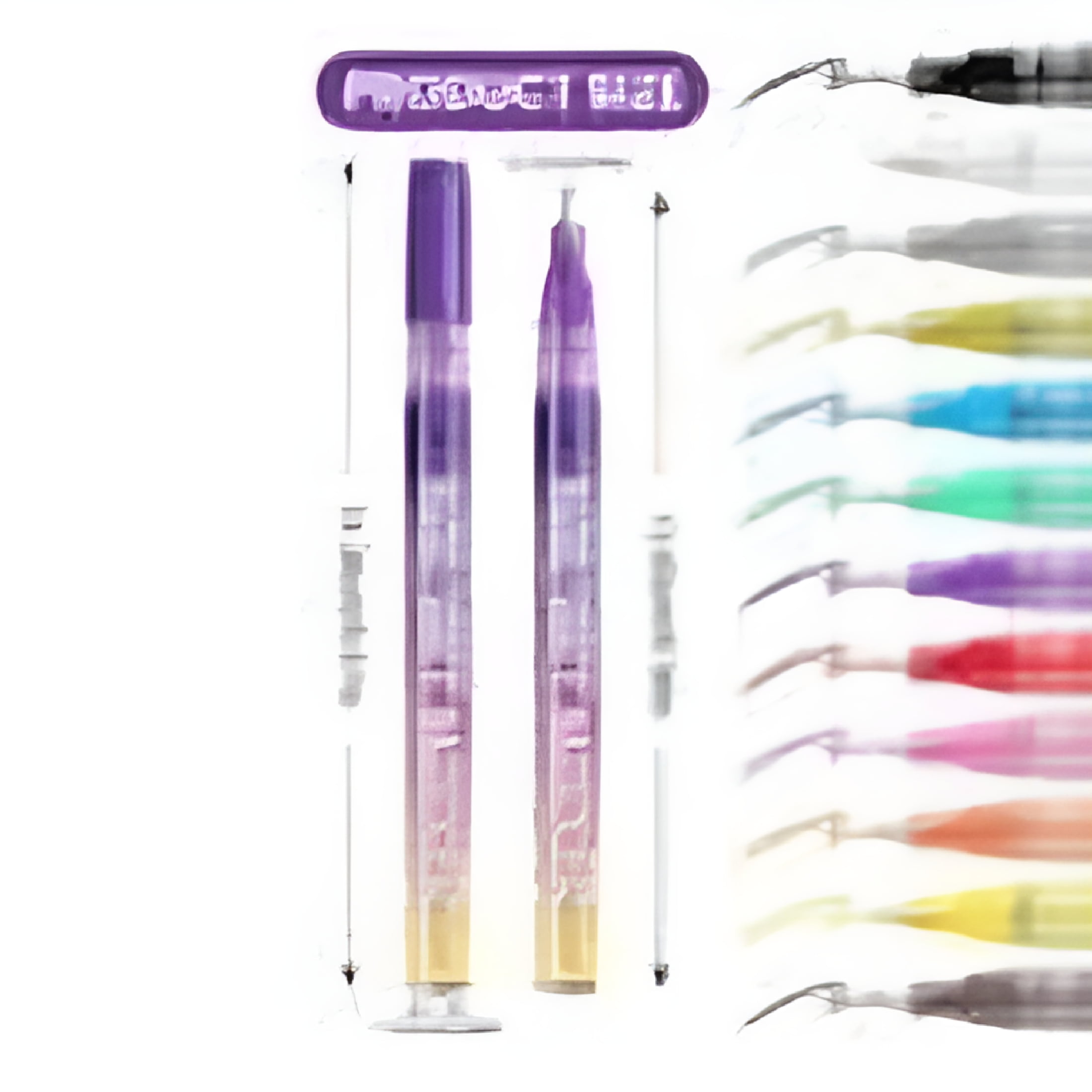 RAGUPEL 12 Colors Nail Art Pens Set,Nail Polish Markers,2025 New 3D Polish Diy Nail Art Marker Drawing Painting Liner Pen,Quick Dry Nail Art Diy Decoration for Home Salon(1Pc)