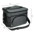 thumbnail image 2 of Unique Bargains Lunch Bag Insulated Lunch Bag Leakproof Lunch Box Gray, 2 of 6