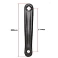 thumbnail image 4 of Brazo de manivela de bicicleta (un par/izquierdo/derecho) Brazo de manivela de repuesto para bicicleta Accesorio de repuesto, 4 of 5
