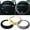 Black, variant on Opvise Soft Short Plush Car Steering Wheel Cover Autumn Winter Driver Driving Accessory