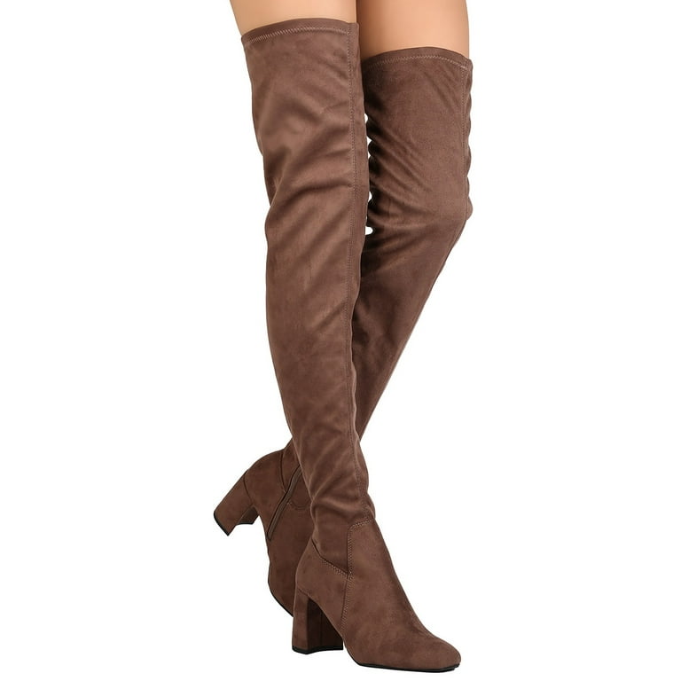 Speed limit 98 store thigh high boots