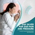 thumbnail image 5 of Ear Piercing Pillow for Side Sleepers, Comfortable Ear Donut Design with Adjustable Filling, Pressure Relief, Portable Washable Cover, Ideal for Travel and Sleep Relief, 5 of 6