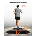 Walking Pad, Under Desk Treadmill with Remote Control, 0.64 mph Compact Treadmills for Home