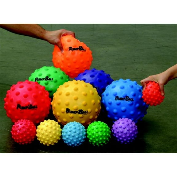 Sportime 4 In. Small Slomo Bumpballs- Set - 6