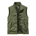 thumbnail image 3 of Birdeem Mens Work Clothes Jacket Solid Color Stand Collar Multiple Pockets Outdoor Sports Photography Leisure Coat, 3 of 8