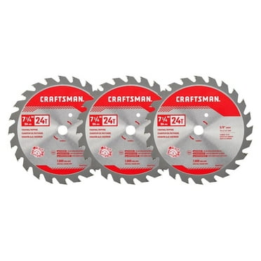 Craftsman Framing/Ripping Saw Blades,7-1/4",PK3 CMAS2725243