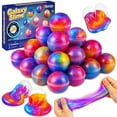 thumbnail image 1 of Bolas de limo Slime Party Favors Olixmlya Galaxy, paquete de 24, 1 of 7