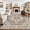 Beige, variant on Modern Rug for Living Room 8x10: Geometric Soft Low Pile Carpet for Bedroom Washable Dining Room Rugs for Under Table Non-Slip Stain Resistance Area Rug for Pet Owner (Beige/Olive Green/Gray, 8x10)