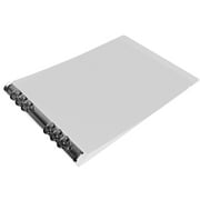SHISUYAN Document Binder File Binder Folder Notebook Binder Clear Binder Reusable Loose Leaf Notebook Shell