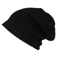 thumbnail image 4 of iHPH7 Slouchy Beanie Slouchy Knit Hats Knit Beanie Knit Cap Knit Skull Cap Winter Warm Hats Womens Winter Hat Black 1 One Size, 4 of 4