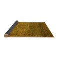 thumbnail image 2 of Ahgly Company Indoor Rectangle Abstract Yellow Modern Area Rugs, 3' x 5', 2 of 4