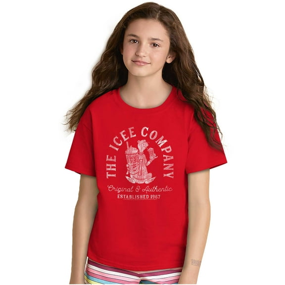 The Icee Company Vintage Polar Bear Logo Crewneck T Shirts Boy Girl Teen Brisco Brands XS