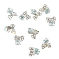 thumbnail image 1 of 10pcs 3D Nail Art Aleación Rhinestones Peal Joyas Brillo 03 Sunnimix 107876, 1 of 6