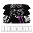 thumbnail image 2 of Beetlejuice Printing Bedding Sets Decorative 3 Pieces Bedding Set(1 Duvet Cover Set 2 Pillow Shams) 90"x90", 2 of 8