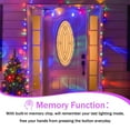 thumbnail image 5 of Christmas Tree Lights Outdoor, 72 Ft 200LED Twinkle Fairy Lights String Lights for Christmas LED Garland Wreath Wedding Indoor Holiday Decorations , Multicolor, 5 of 6