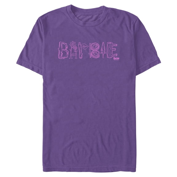 Mens Barbie Whimsy Woodland Logo T Shirt