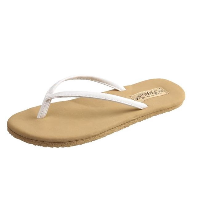 Flojos Sandale Fiesta pour Femme, Blanc - Beige - Taille 10
