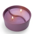 thumbnail image 2 of Better Homes & Gardens 16oz Lavender & Eucalyptus Duo Scented Ceramic Glass Dish Candle, 2 of 8