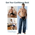 thumbnail image 7 of TIICHOO Washable Incontinence Underwear for Men Breathable Absorbent Urinary Leak Proof Boxer Briefs Pack of 5 (XX-Large, 5 Black), 7 of 7