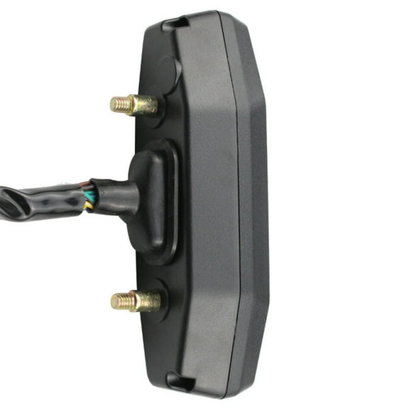 Motorcycle RPM Gauge, LED Display Speedometer Odometer Tachometer Fuel Gauge, Black Plastic Metal, For Most Motorcycle