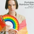 thumbnail image 5 of LINLIN 3Pack Rainbow Folding Fans, Gay Pride Handheld Foldable Fans Pride Month Accessories Summer Stuff Colorful Decoration for Parade Event Performance Festival Party, 5 of 6