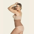 thumbnail image 5 of Leonisa Seamless Colombian Compression Waist Cincher - Slimmer Trainer Girdles For Women Brown, 5 of 9